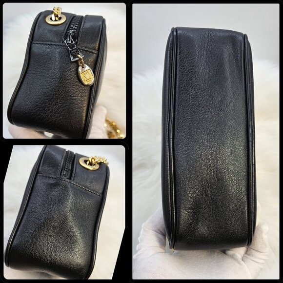 Céline Embroidered Triomphe Leather Crossbody Bag - Picture 12 of 17